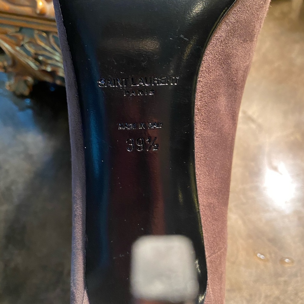 SAINT LAURENT PARIS SKINNY ESCARPIN PUMP 39.5 - Picture 6 of 6